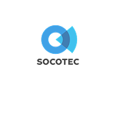 Logo officiel Socotec garantissant l'attestation de capacité pour la manipulation des fluides frigorigènes à Béziers.